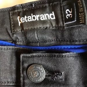 Betabrand 32 Black Yoga Jeans Stretch Zipper L30